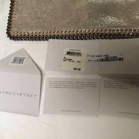 Blush-silver metallic crossbody, NWT - Picture 6 of 7